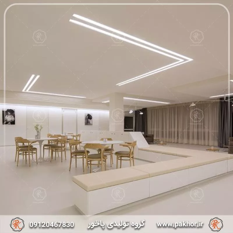 راهنمای کامل لاین نوری سقف 1405؛ انواع، قیمت و نکات مهم نصب